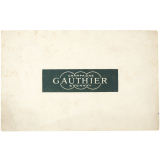 Buvard publicitaire. Champagne Gauthier.