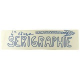 Sérigraphie.