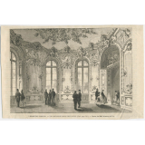 L'Ecole des Chartes. Une ancienne salle des cours.