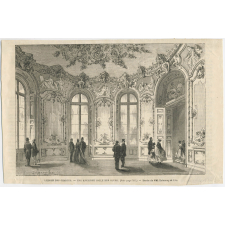 L'Ecole des Chartes. Une ancienne salle des cours.