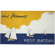 Buvard publicitaire. Petit Bateau.