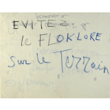 Evitez le floklore sur le Terrain.