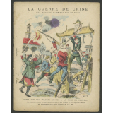 Vaillance des soldats russes à la gare de Tsien-Tsin - La guerre de Chine n°7. 