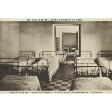 Pupilles de l'Ecole Publique du Gard - Ecole de Plein Air - Colonie de Vacances - La Marine par Monoblet (Gard) - 210 - Le dortoir.
