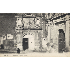 28 - Eu - L'Entrée du Collège.