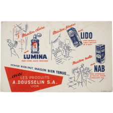 Buvard publicitaire. Produits A. Dousselin.