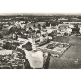 En avion au-dessus de… - 2 - Lescar (B.-P.) - Vue panoramique - L'Ecole Normale - Ancien Couvent des Barnabites.