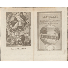 Alphabet de l'histoire des animaux orné de 27 gravures.
