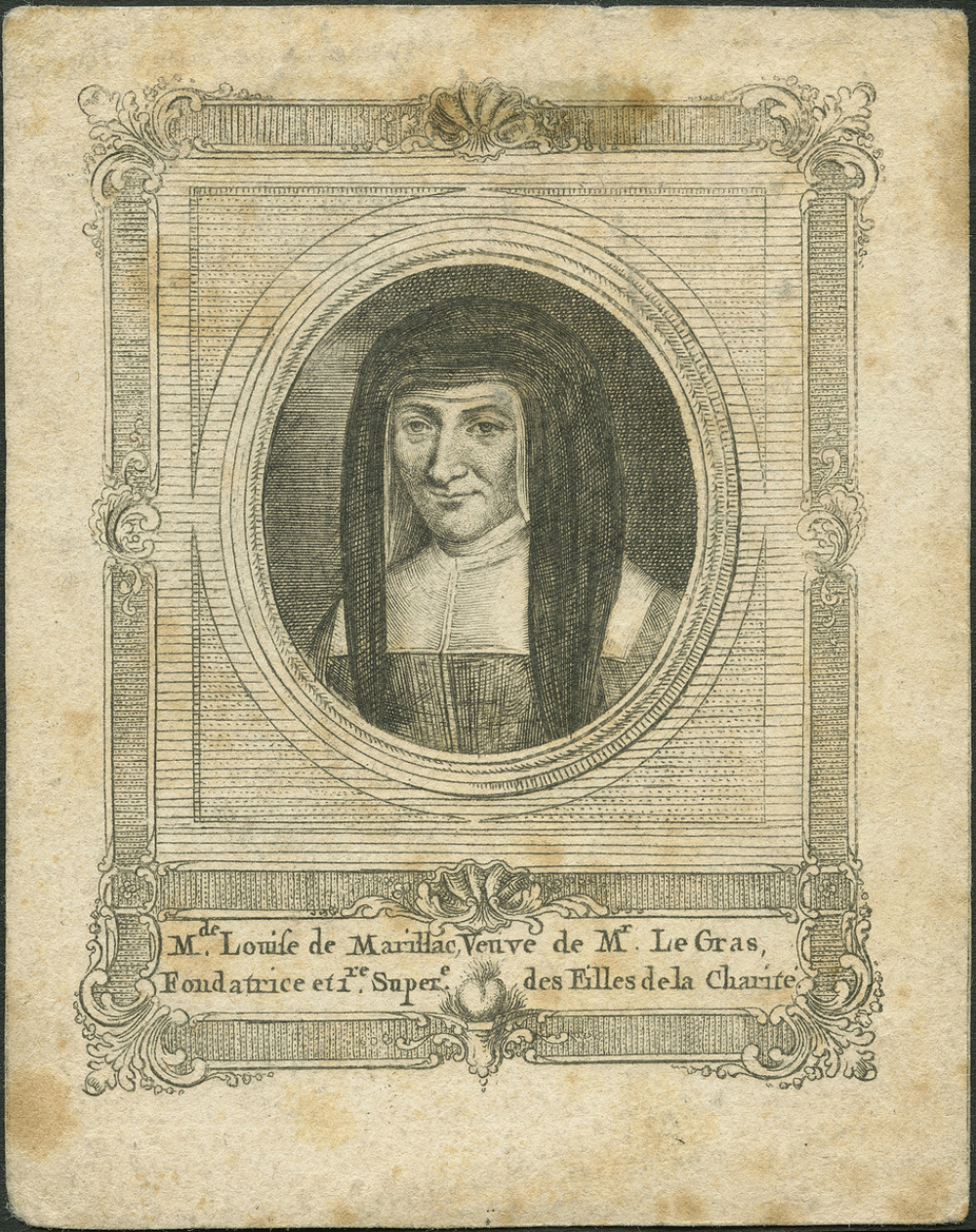 Mde. Louise de Marillac, Veuve Le Gras, Fondatrice et 1.re Supér.e des Filles de la Charité.