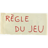 Règle du jeu.