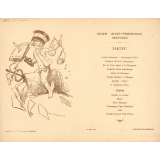 Diner inter-promotion. 1920-1922. Menu. Restaurant Marguery. 16 mai 1923.