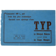 Buvard publicitaire. Typ. Le détergent Moderne pour tous les Usages Ménagers.