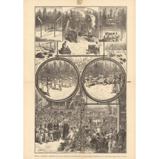 Fête à Auteuil offerte par les apprentis-orphelins à leurs bienfaiteurs, le 17 mai 1885.