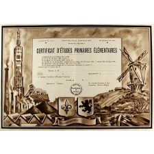Certificat d'études primaires. 
