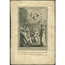 Image religieuse. Elle a cherché la Laine et le Lin, et elle a travaillé avec des mains sages et ingénieuses.