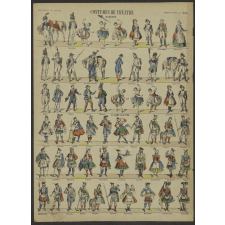Costumes de théâtre (Marengo, La dame blanche).