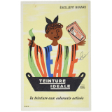 Buvard publicitaire. Teinture Idéale. 