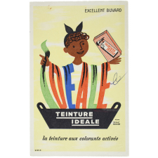 Buvard publicitaire. Teinture Idéale.