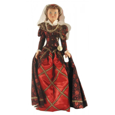 Poupée personnage. Dame de cour. 