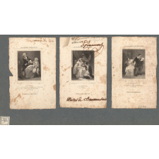 Oeuvres de Beaumarchais. La mère coupable. Le mariage de Figaro. Le Barbier de Séville. Illustrations.