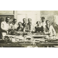 Dissection par des étudiants en médecine.