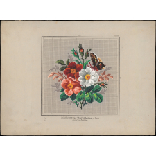 Modèle de broderie.