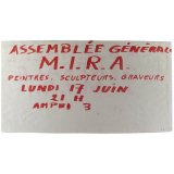 Assemblée générale M.I.R.A.