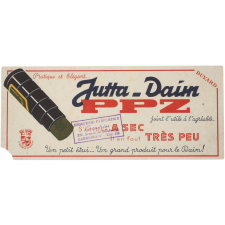 Buvard publicitaire. Jutta - Daim.