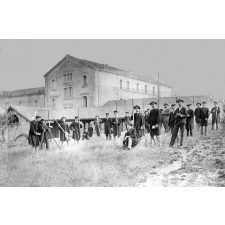 Séance d'arpentage à l'EPS d'Aubenas.