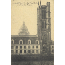 Lycée Henri IV - La Tour Clovis et la Cour des Moyens.