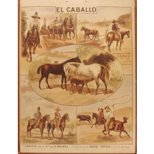 Tableau mural. El caballo.