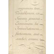 Modèle d'écriture.