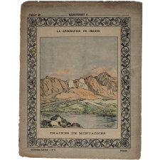 Chaînes de montagnes - La Géographie en images n°8.