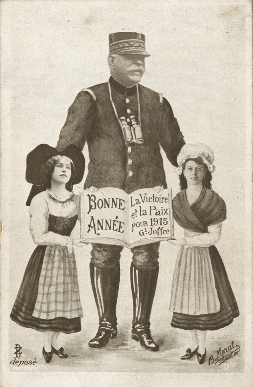 Bonne année - La Victoire et la Paix pour 1915 - Gal Joffre.