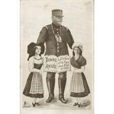 Bonne année - La Victoire et la Paix pour 1915 - Gal Joffre.