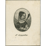 Image religieuse. Ste Geneviève.