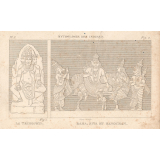 Mythologie des Indiens.