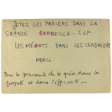 Pour la poursuite de la grève dans la propreté et dans l'efficacité.
