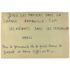 Pour la poursuite de la grève dans la propreté et dans l'efficacité.
