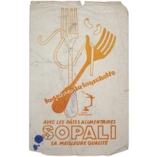 Buvard publicitaire. Pâtes alimentaires Sopali.