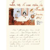 La Journée d'une mère de famille. Janvier 1941.