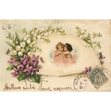 Eros et Psychè enfants. 