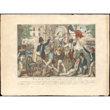 Prise de la Porte St. Denis le 28 Juillet 1830.