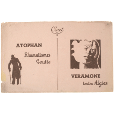Buvard publicitaire. Atophan. Veramone.