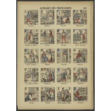 Alphabet des professions.