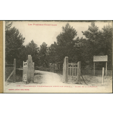 Etablissement Héliothérapique - Fédération générale des Pupilles de l'Ecole publique - Odeillo (Pyrénées-Orientales) - 12 Cartes détachables - 1106 - Entrée de la Concession.