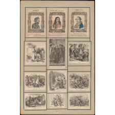 Portraits des rois de France. Henri II. Louis XIII. Louis XVI.