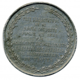 Médaille de prix d'Exactitude et de Bonne Conduite en faveur des ouviers de manufactures de Troyes. 