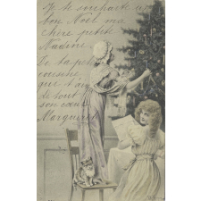 Décoration du sapin de Noël. 