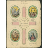Image religieuse. Songez que c'est pour l'éternité.